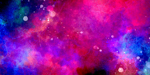 abstract background Dark pink abstract watercolor background with blots and splash with paper texture. Dark pink paper texture water color painted illustration. Abstract background with watercolor.  © MdLothfor