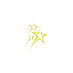 Star logo icon illustration template