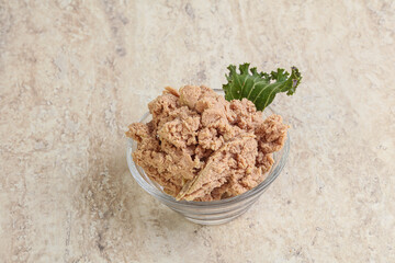 Liver pate in the bowl