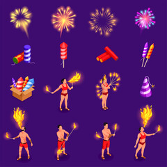 Fireworks Icons Set