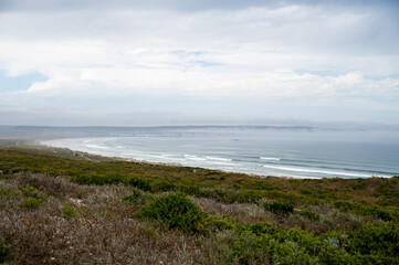 Fototapeta na wymiar Ocean view of a bay