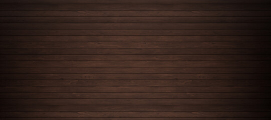 Naklejka premium Wooden flooring for interior decoration, used as studio background wall to showcase your products. dark wood texture, dark wood background, background, 