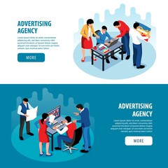 Advertising Agency Horizontal Banners
