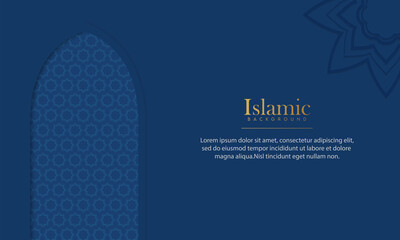 Islamic geometric pattern, decoration background