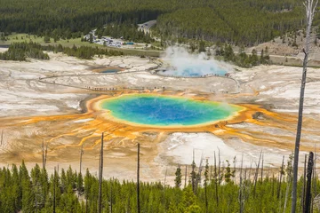 Poster Grand Prismatic Spring in Yellowstone © Fyle