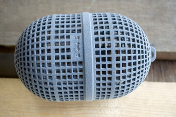 Object printed on industrial professional powder 3D printer. Multi Jet Fusion, MJF, 3D printing....
