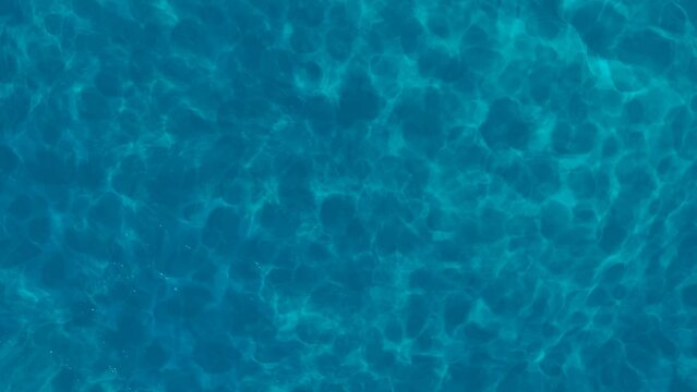 Clear water waves and ripples on the lake