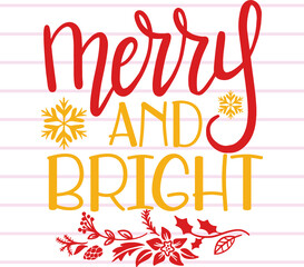 christmas t shirt and svg design