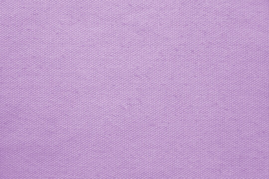 Purple pastel cotton fabric cloth texture for background, natural textile pattern.