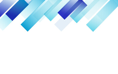 Gradient Shape Vector White Background. Blue Web