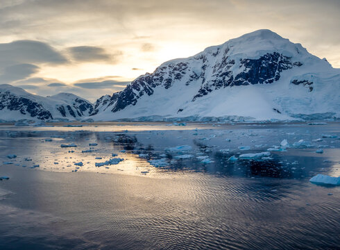 Orne Harbor, Graham Land, Antarctic Peninsula. Antarctica