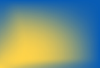 Yellow and blue gradient pattern. Yellow and Blue blurry pattern. 