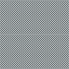 oval polka dots seamless pattern black and white background