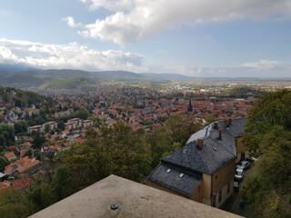 Fototapeta na wymiar Aussicht Wernigerode