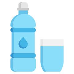 WATER flat icon
