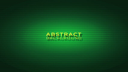 Abstract background with green horizontal stripes design banner