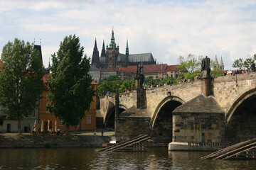 Fototapeta premium charles bridge city
