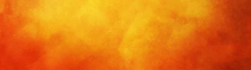 Trendy Watercolor Stains And Blotches Fun Orange with Dark Orange Colors Abstract Background Sunrise Concept For Texture