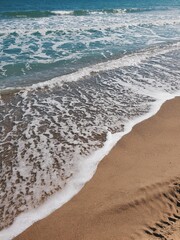 Black sea foam waves coast in Odessa Odesa Ukraine peace Buy photo donate to UA army