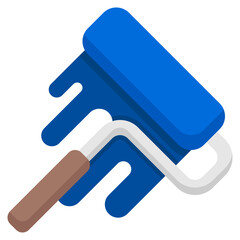 PAINT ROLLER flat icon