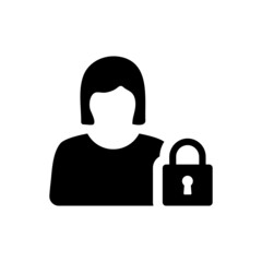 User lock icon