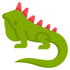 IGUANA flat icon