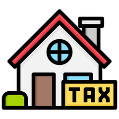 HOUSE Filled Outline