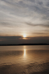 Sonnenuntergang am See