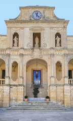 Fototapeta na wymiar Palazzo Arcivescovile in Lecce