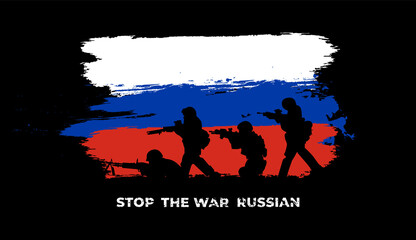 Stop the war Russian in Ukraine. background concept of praying, mourning, humanity. Save Ukraine from Russia. No war.