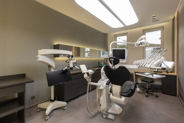Modern dental clinic office
