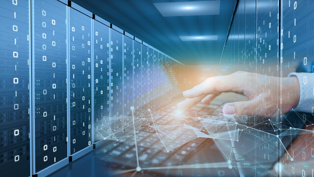 デジタルクラウド化によるデジタルトランスフォーメーションのイメージ　5Gサイバーセキュリティコンセプ