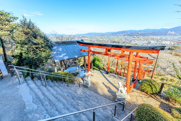 冬の浮羽稲荷神社　福岡県うきは市　Ukiha Inari Shrine in winter. Fukuoka-ken Ukiha...