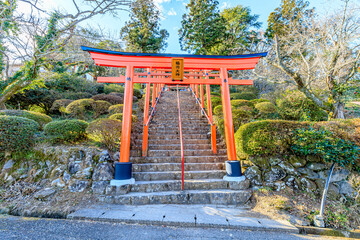 冬の浮羽稲荷神社　福岡県うきは市　Ukiha Inari Shrine in winter. Fukuoka-ken Ukiha...