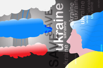 Relations between the two countries. Protecting Ukraine from war. Don't want war and want peace. protecting ukraine.