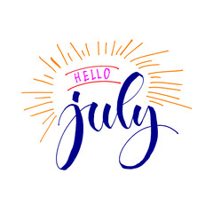 Hello July