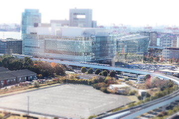 台場風景２０（ジオラマ風）