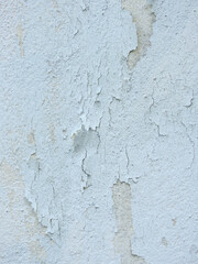 old blue paint wall with crack texture