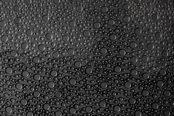 Metal background in the form of light and dark circles