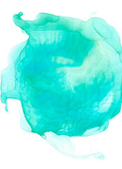 Obraz premium Emerald background for celebratory text or wedding card. Element of delicate aerial pattern for spring design. Bright fresh green grass. Vibrant wallpaper with spirit of the season of awakening nature