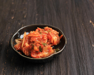 Cabbage Kimchi on Small Dish