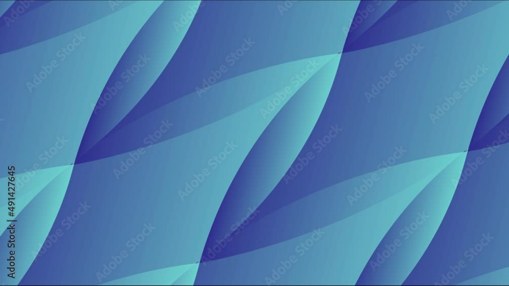 Poster blue abstract gradient background animated in 20 seconds
