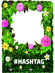 SECRET GARDEN INSTAGRAM FRAME