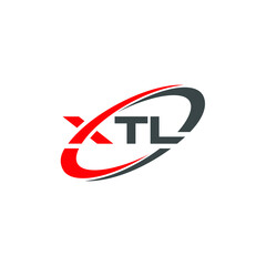 XTL letter creative modern generic elegant  swoosh logo