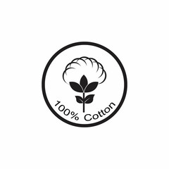 Cotton Logo Template vector symbol nature