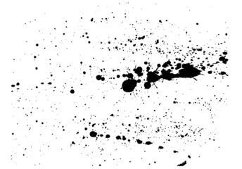 Fototapeta premium Paint splatter background. Vector illustration