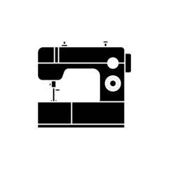 Sewing machine icon design template vector isolated illustration