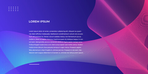 web banner gradient abstract background