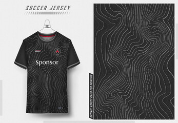 Soccer jersey design for sublimation 
