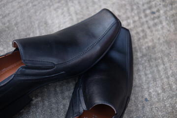 Male black shoes